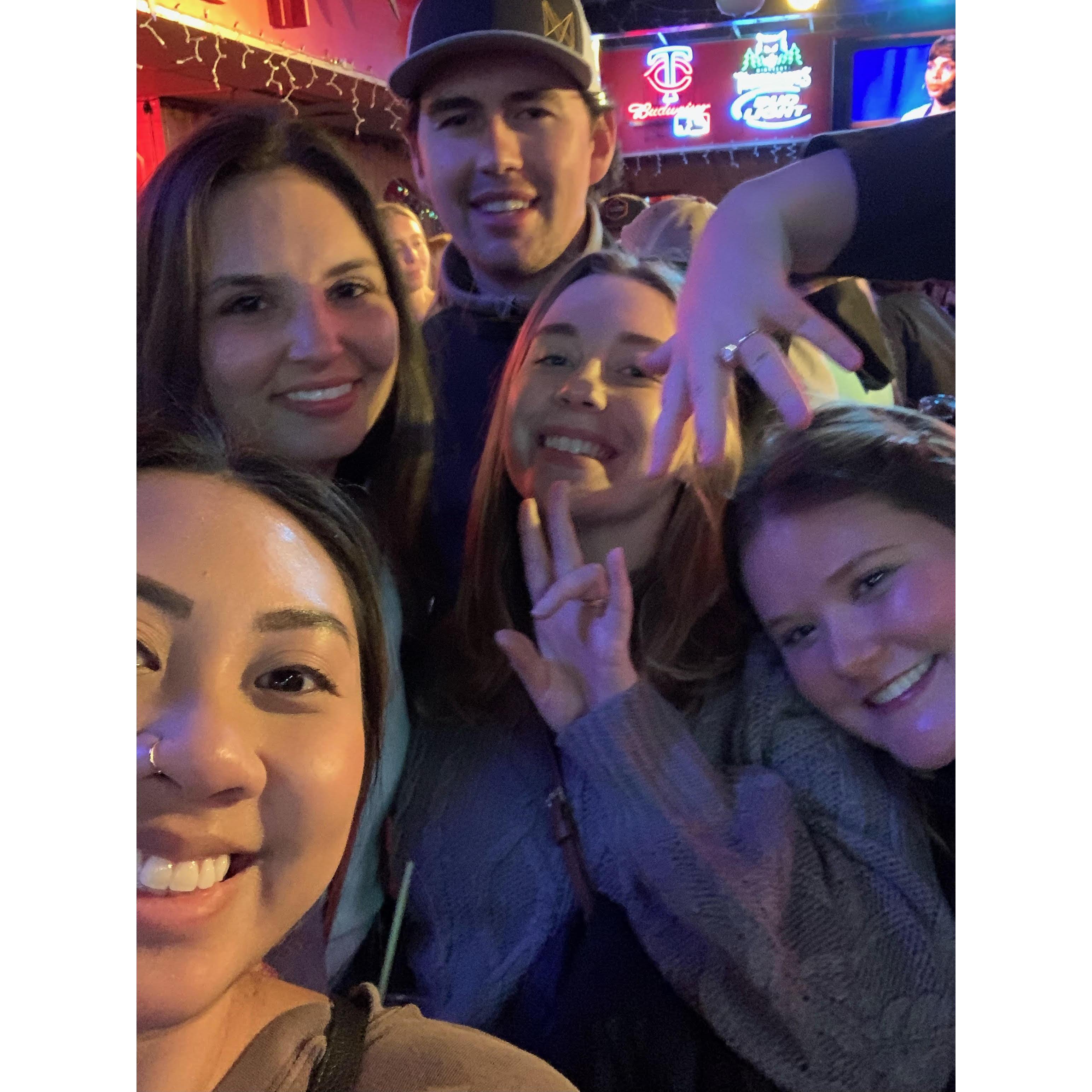 The Moose with friends