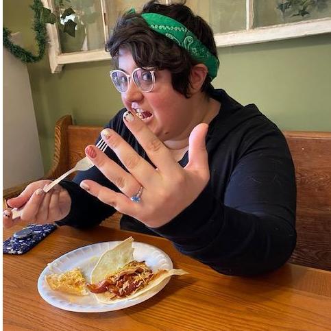 This is really the only photo from the day we got engaged. Appropriate, I think