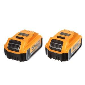 20-Volt MAX XR Lithium-Ion Premium Battery Pack 4.0Ah (2-Pack)
