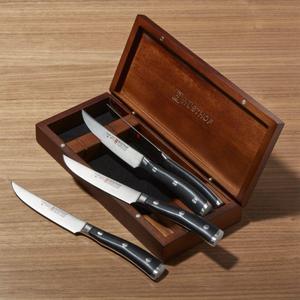 Reed & Barton, Hammered Antique Steak Knife, Set of 4 - Zola