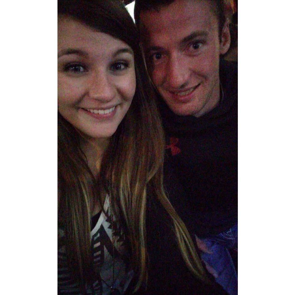 The picture of us on the first night we met.