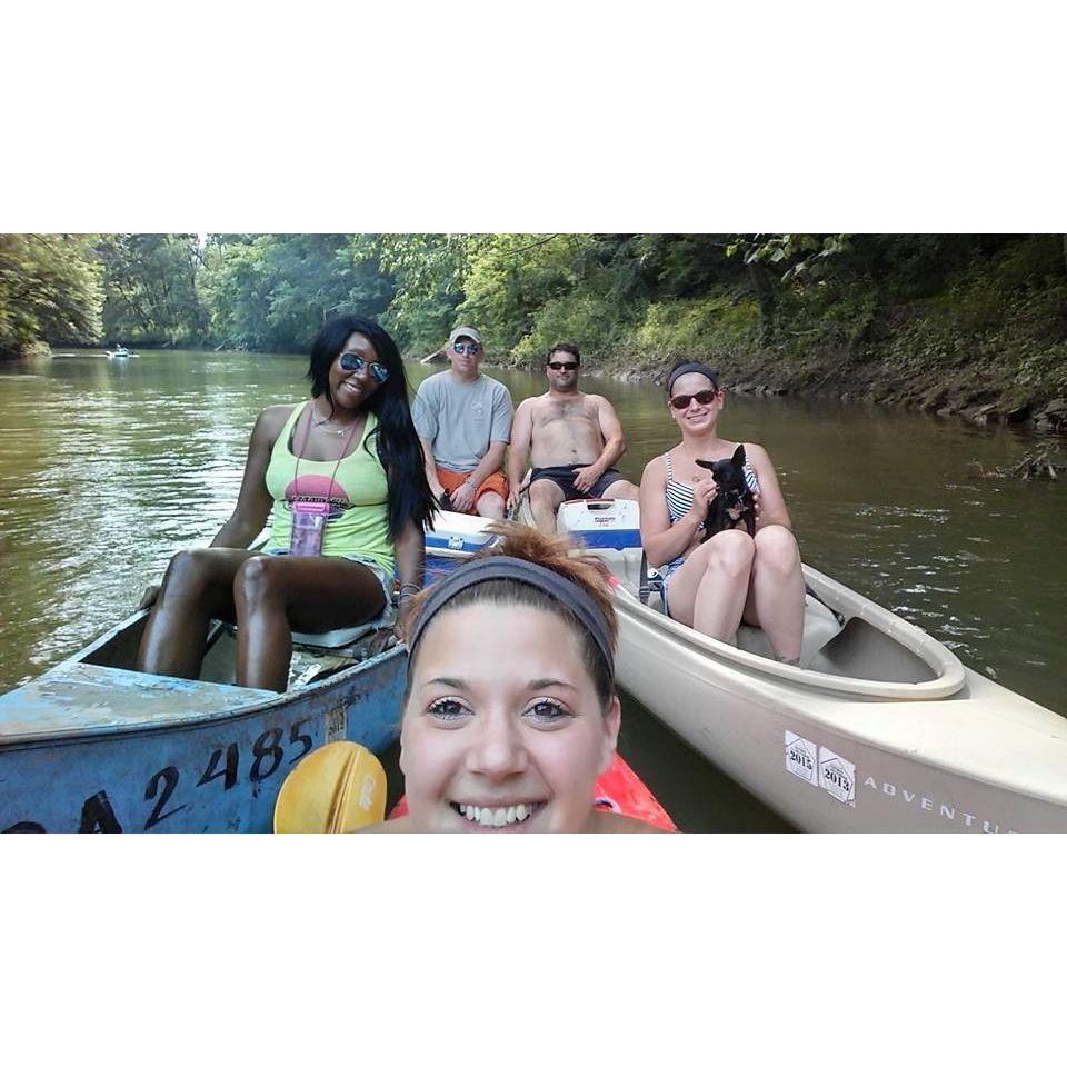 Out enjoying one of our favorite spring/summer past times with friends! (2015)