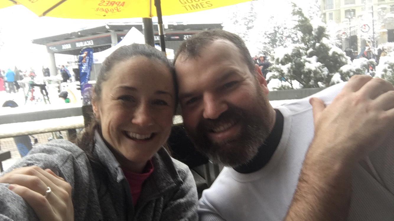 Enjoying a ski break in Whistler, BC Canada