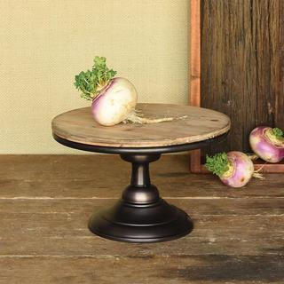 Glenn Wood and Metal Pedestal