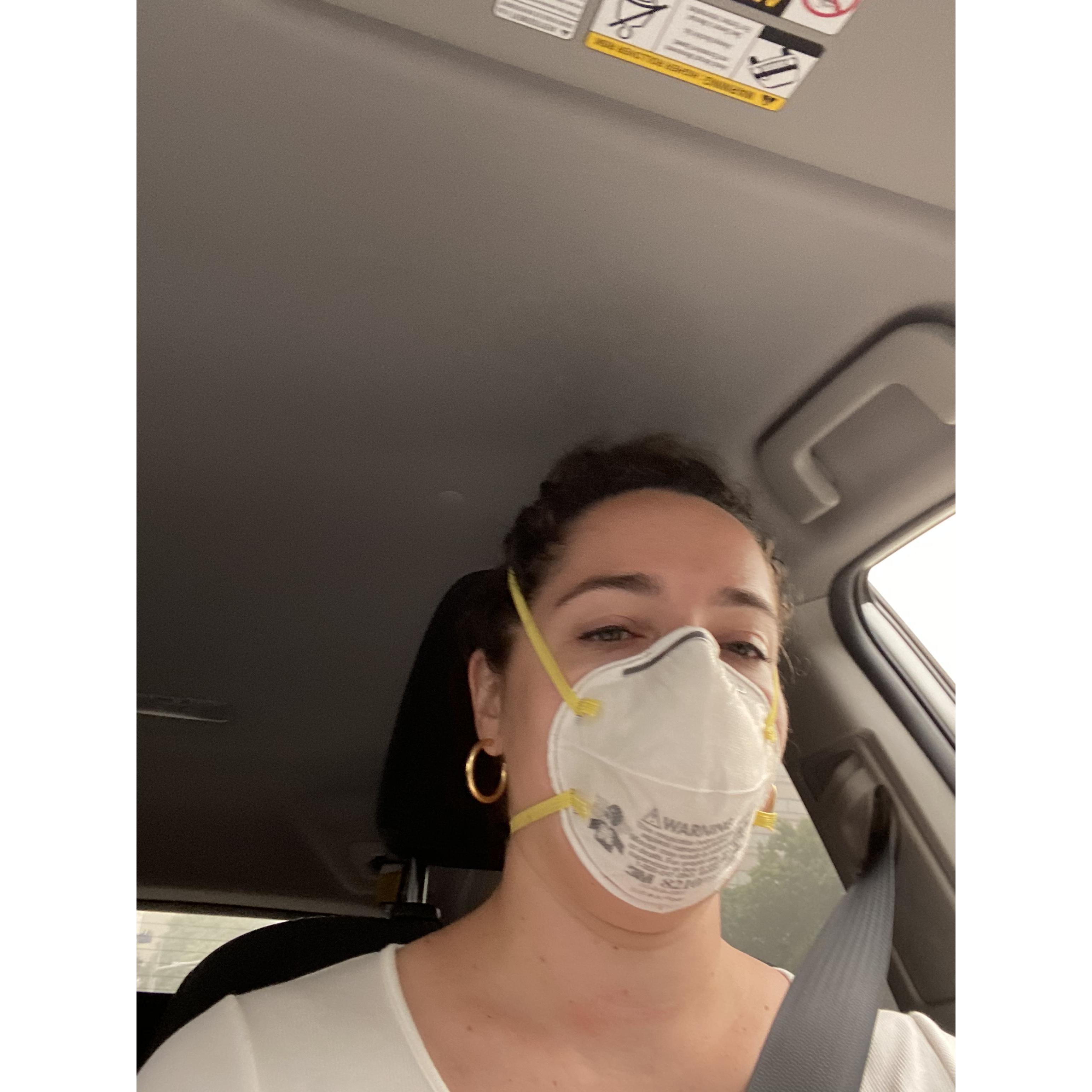 Driving over to Brandon's in the smoke days.