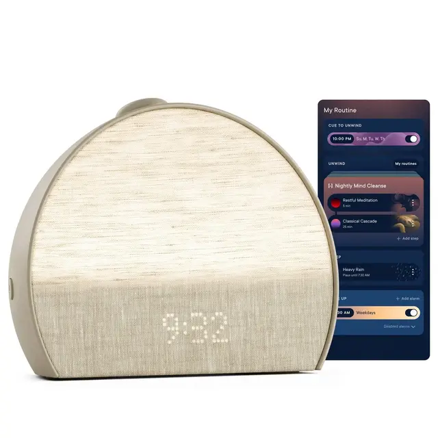 Hatch Restore 3 Sunrise Alarm Clock Sound Machine Smart Light - Greige