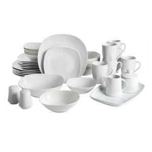 26 pc Ceramic Dinnerware Set - White