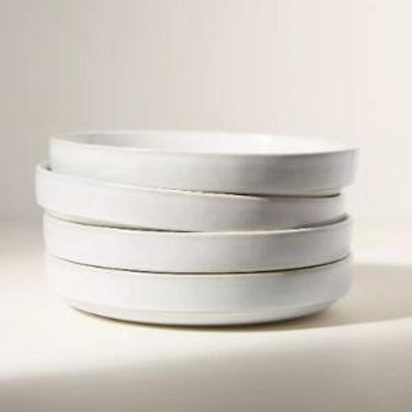 The Rowen Portuguese Stoneware Low Bowls, Set of 4