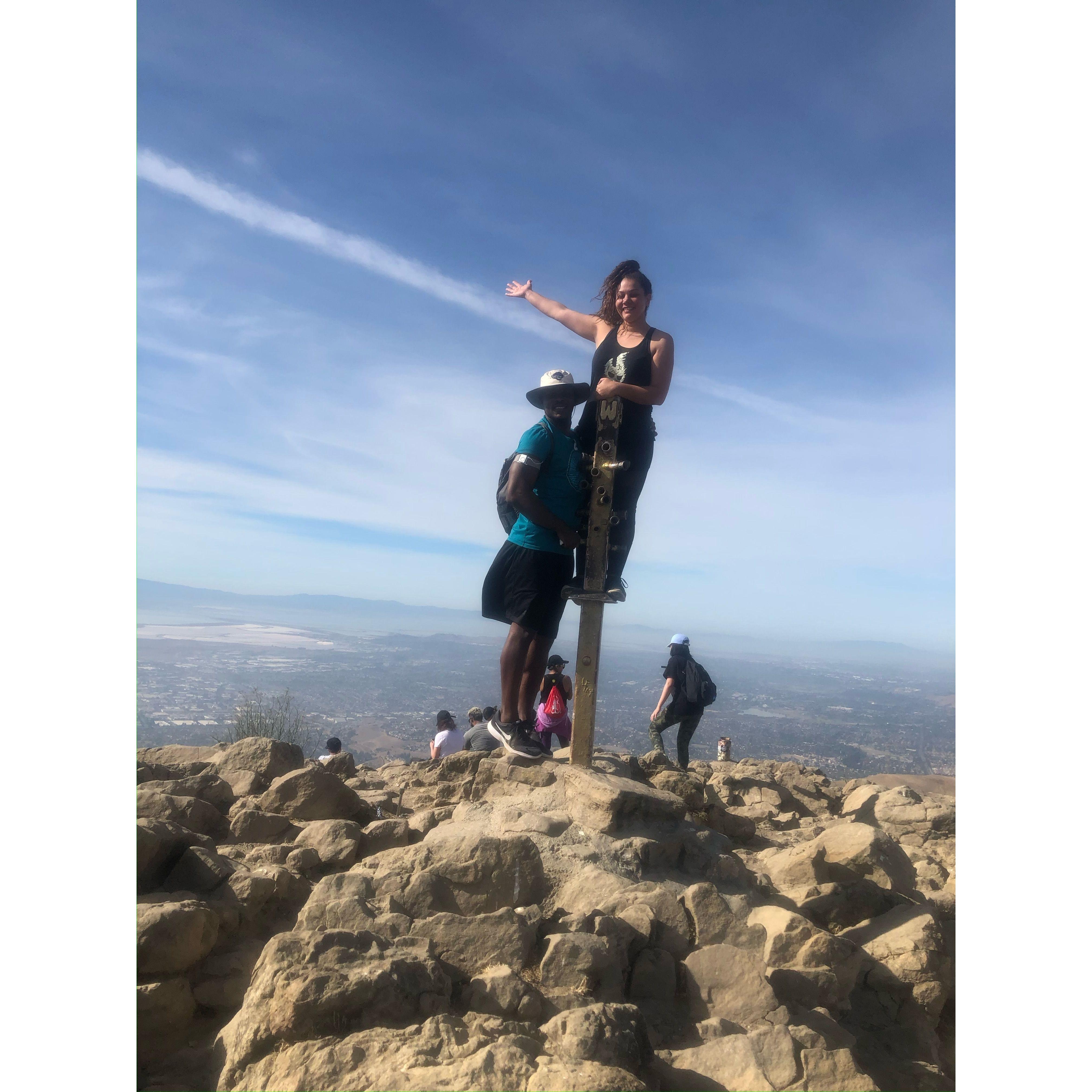 A hike to the top of Mission Peak