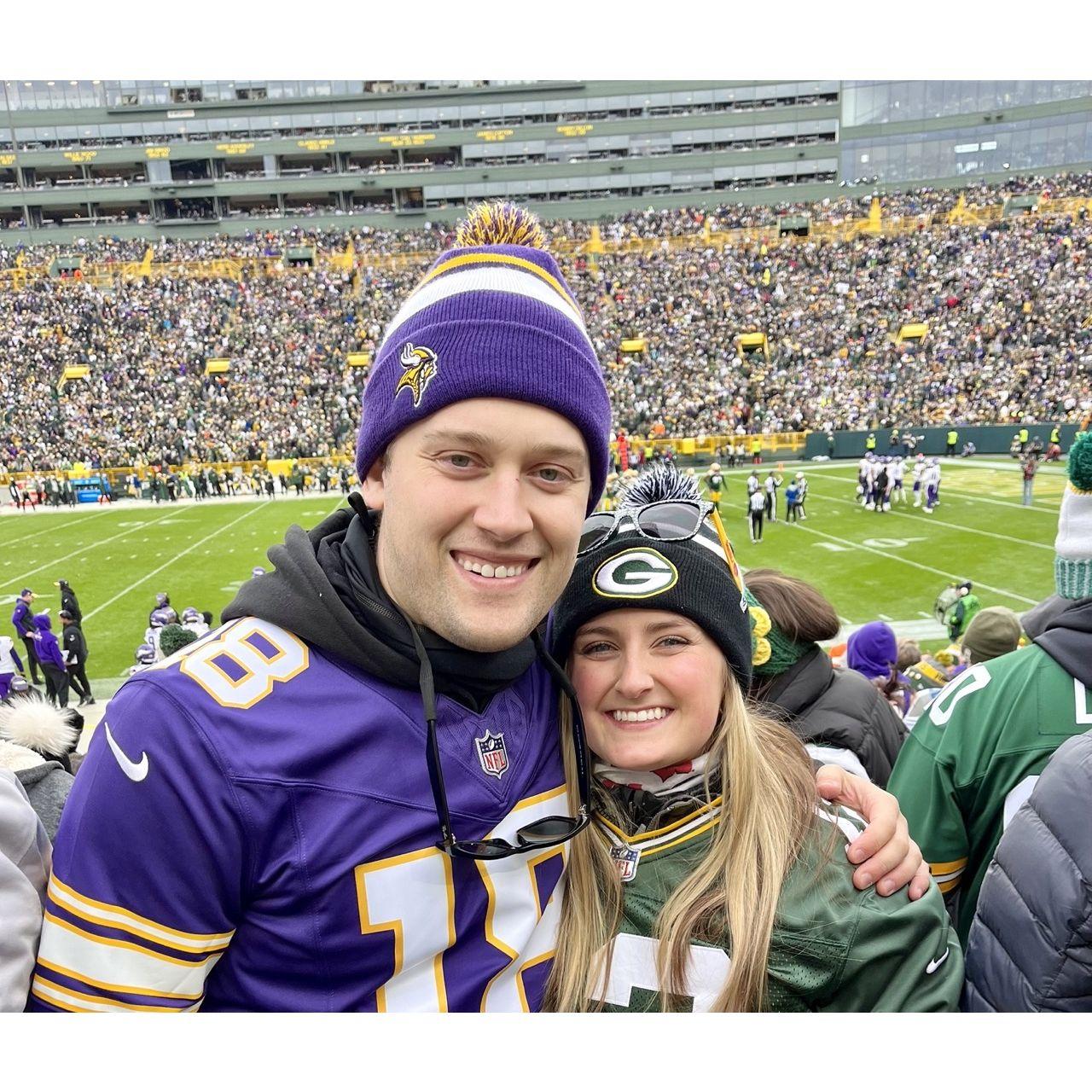 Packers vs. Vikings at Lambeau