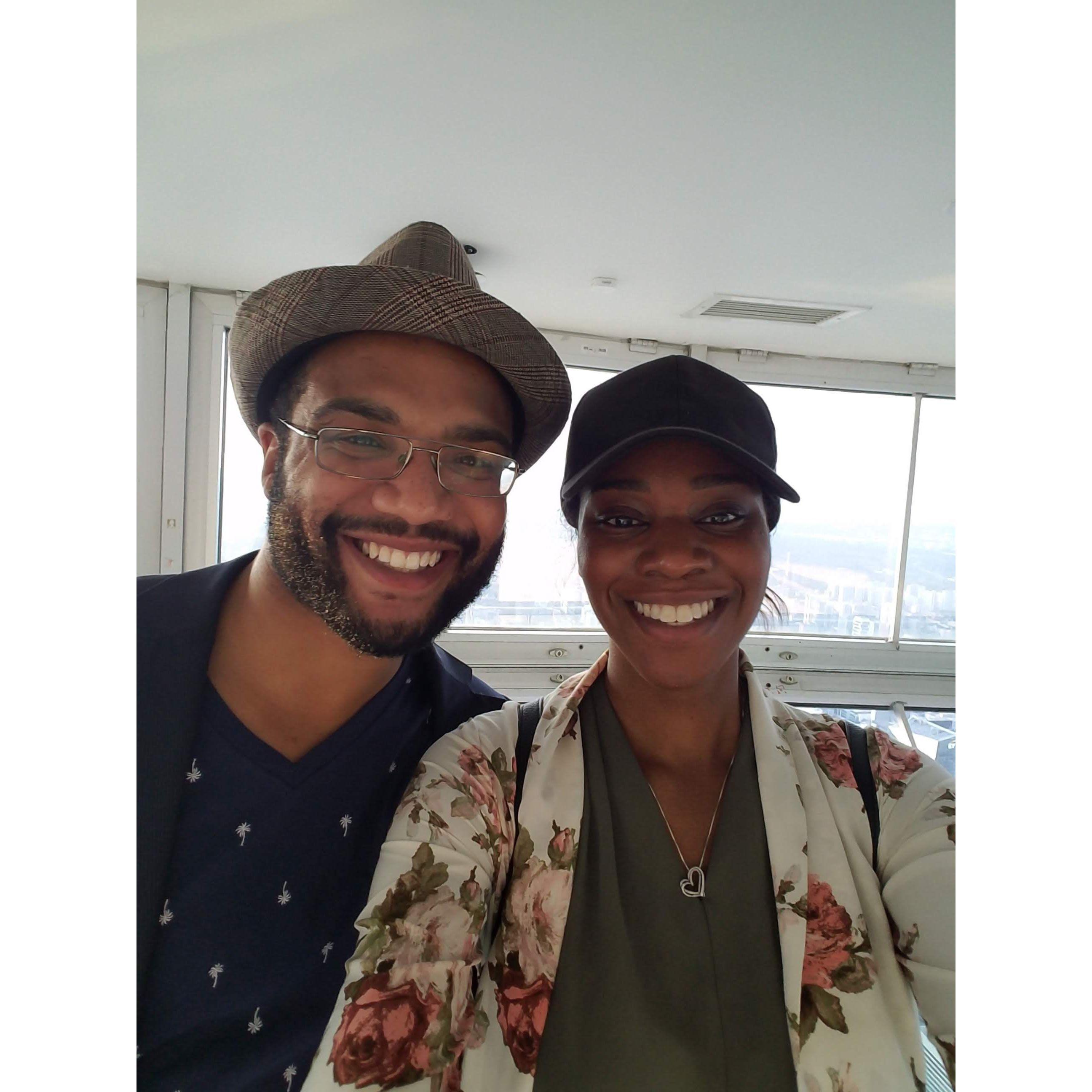 Hat twins in Toronto!