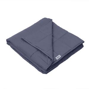 ZonLi Soft Weighted Blanket (48''x72'', 15lbs for 120-180 lbs Individual, Grey) for Adults Women, Men, Youths | Great for Insomnia, Autism, ADHD, Stress Relief | Fit Full or Queen Sized Bed