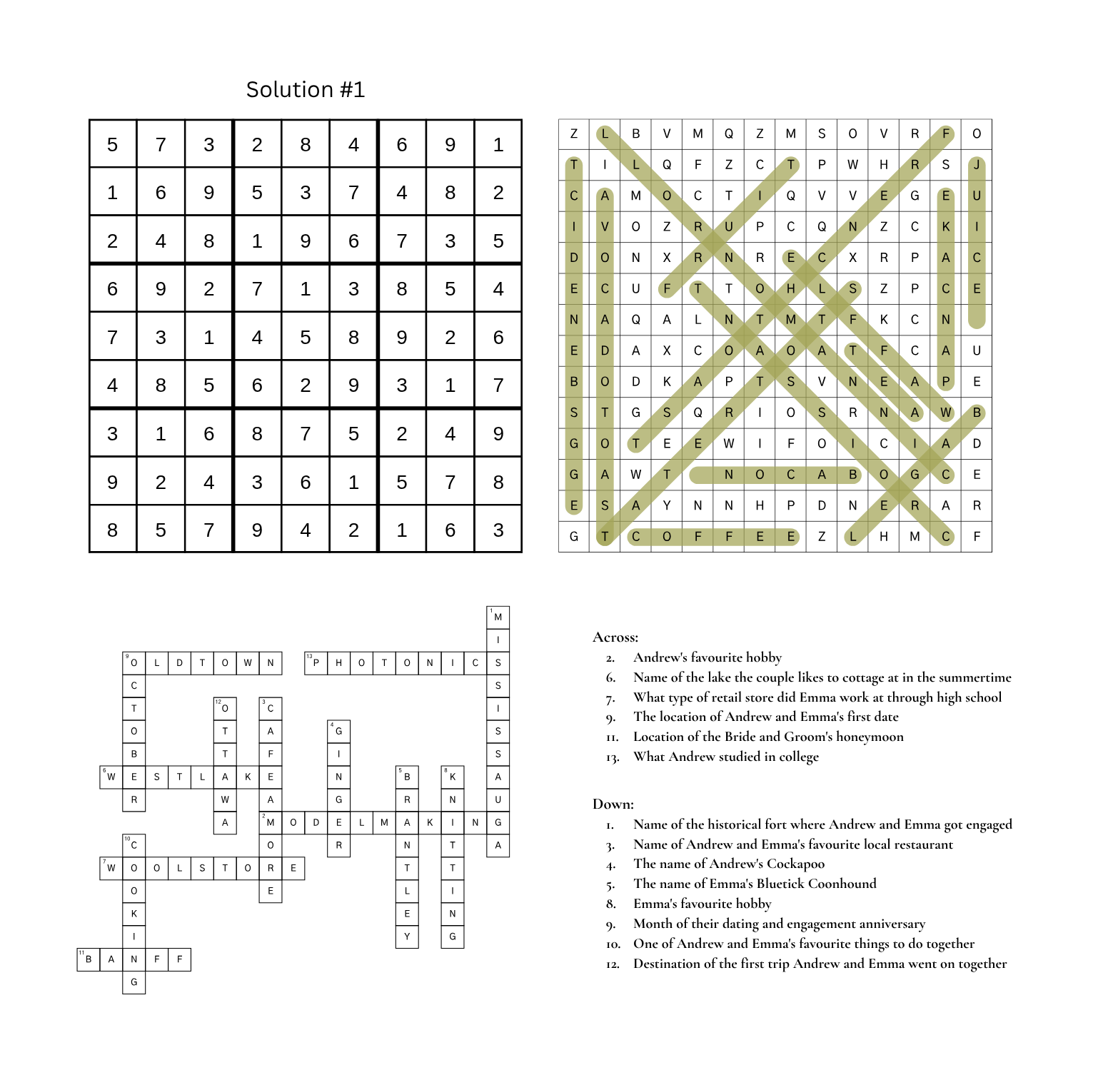 The Wedding Website of Emma Auld and Andrew Franz