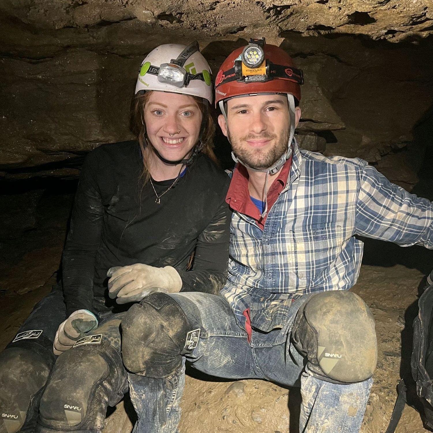 Our first caving trip!