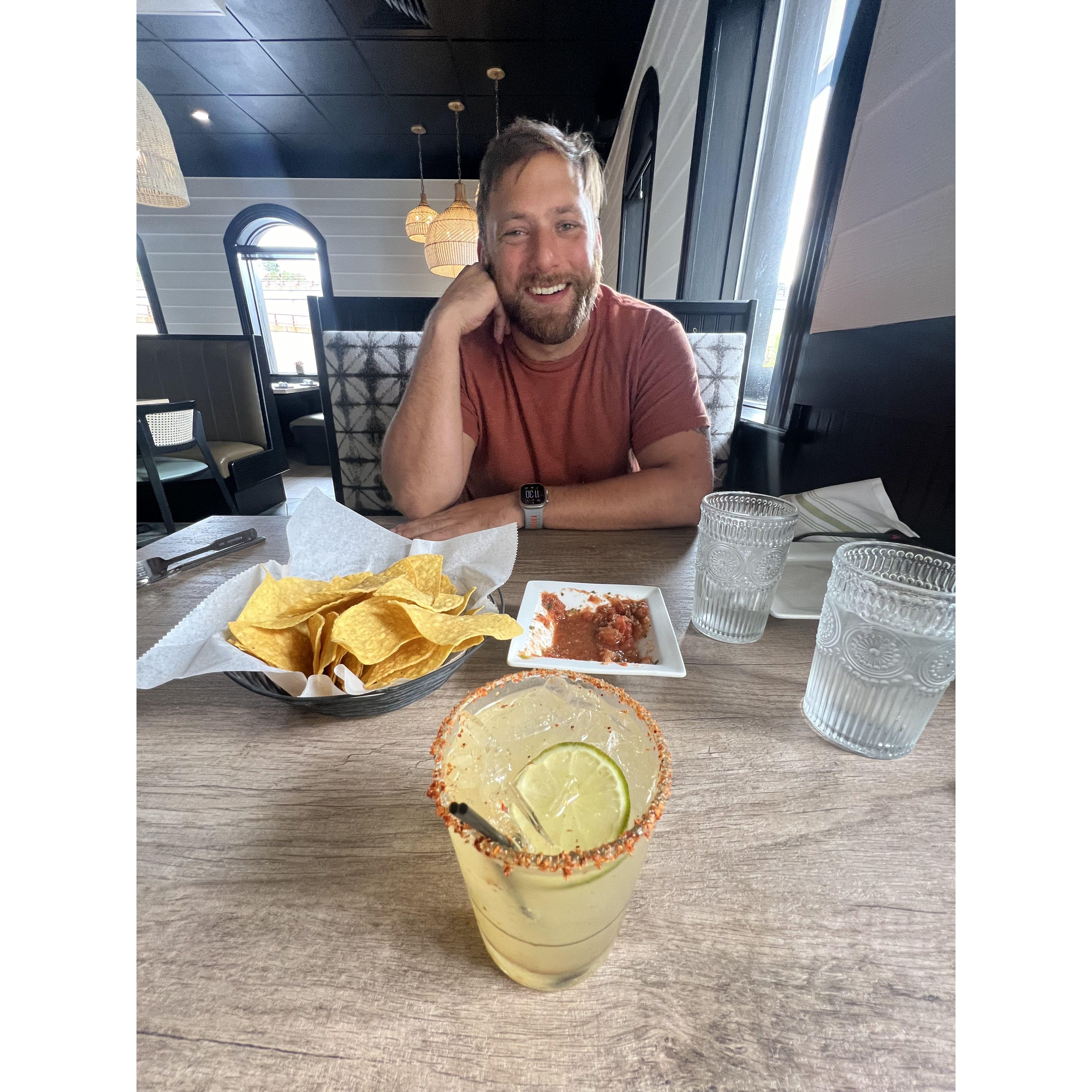 Lunch before the house and surprise proposal <3 Kayla's favorite!