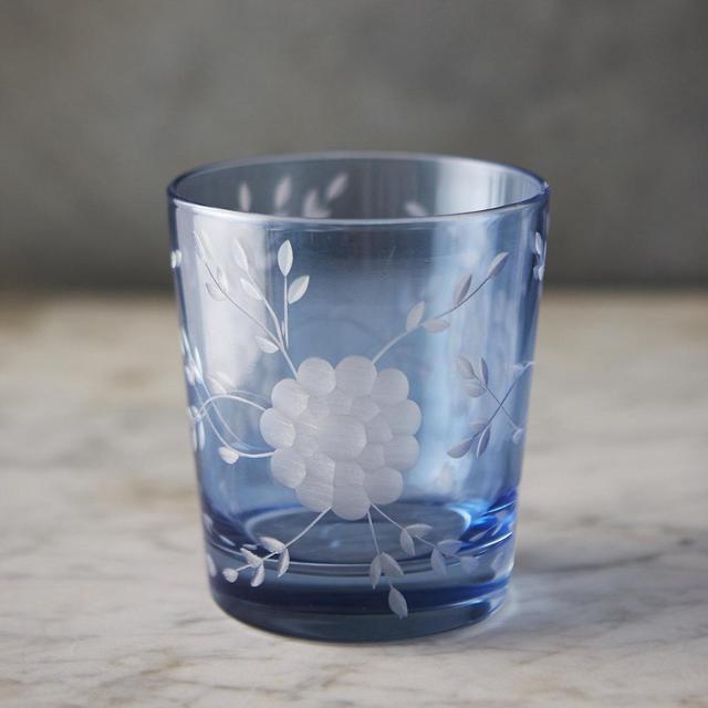 Etched Blooms Tumbler