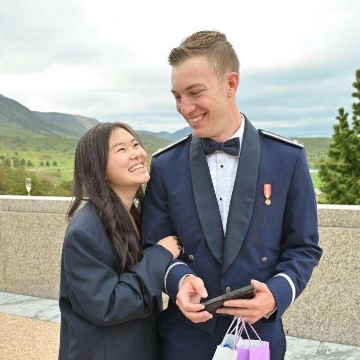 Ty got commissioned into the Air Force as a 2nd Lieutenant in May, 2025