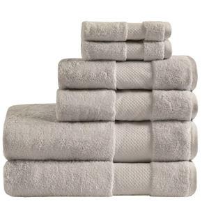 Madison Park Signature Turkish Cotton 6-Pc. Bath Towel Set in Taupe - Macy's