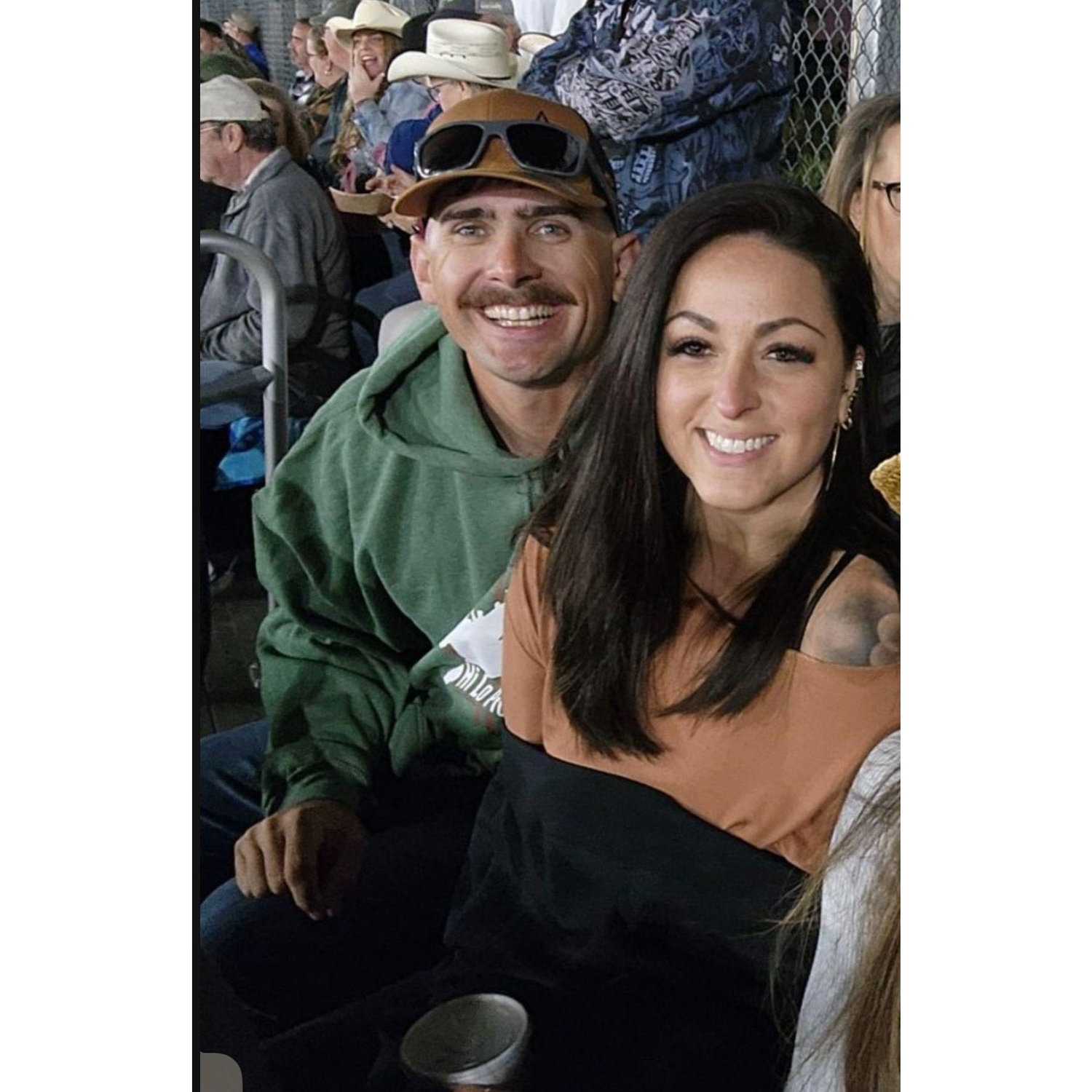 The very first time we ever hung out was at a Rodeo