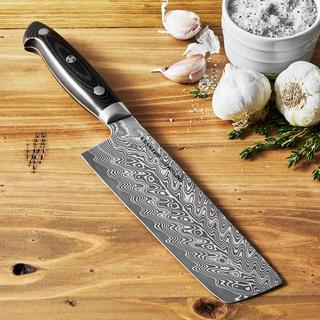 Bob Kramer Damascus Nakiri Cleaver