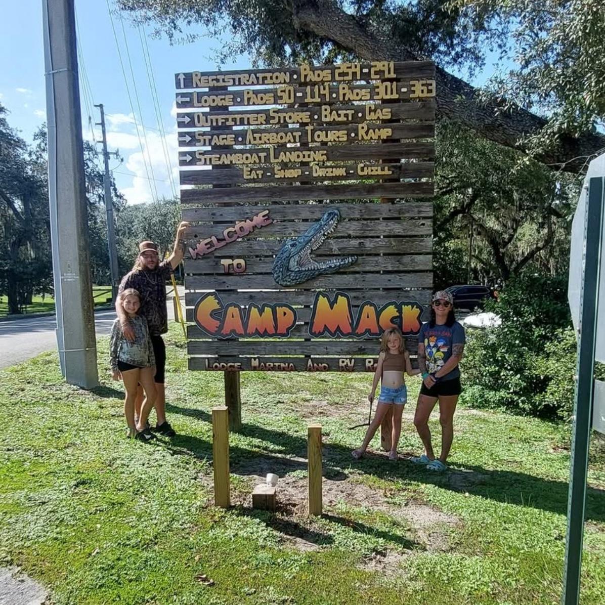 Family trip to Camp Mack