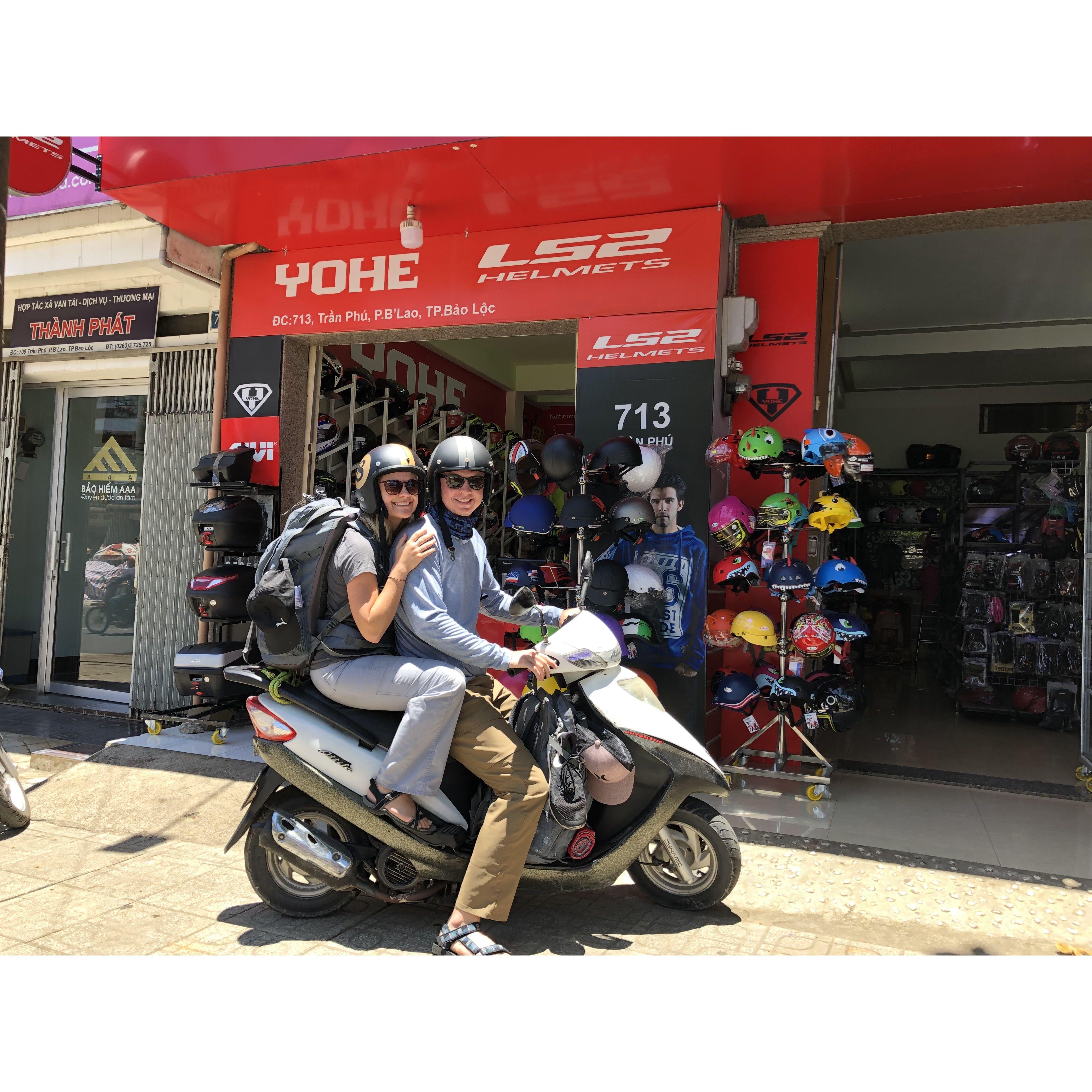 Motorbiking in Vietnam 2019. From Saigon to Hanoi, this trusty set of wheels only broke down on us once.