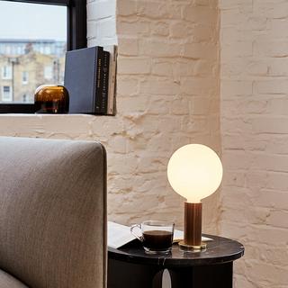 Knuckle Table Lamp with Sphere IV Bulb