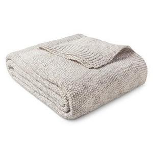 Sweater Knit Blanket Hot Coffee & Sour Cream (King) - Threshold™