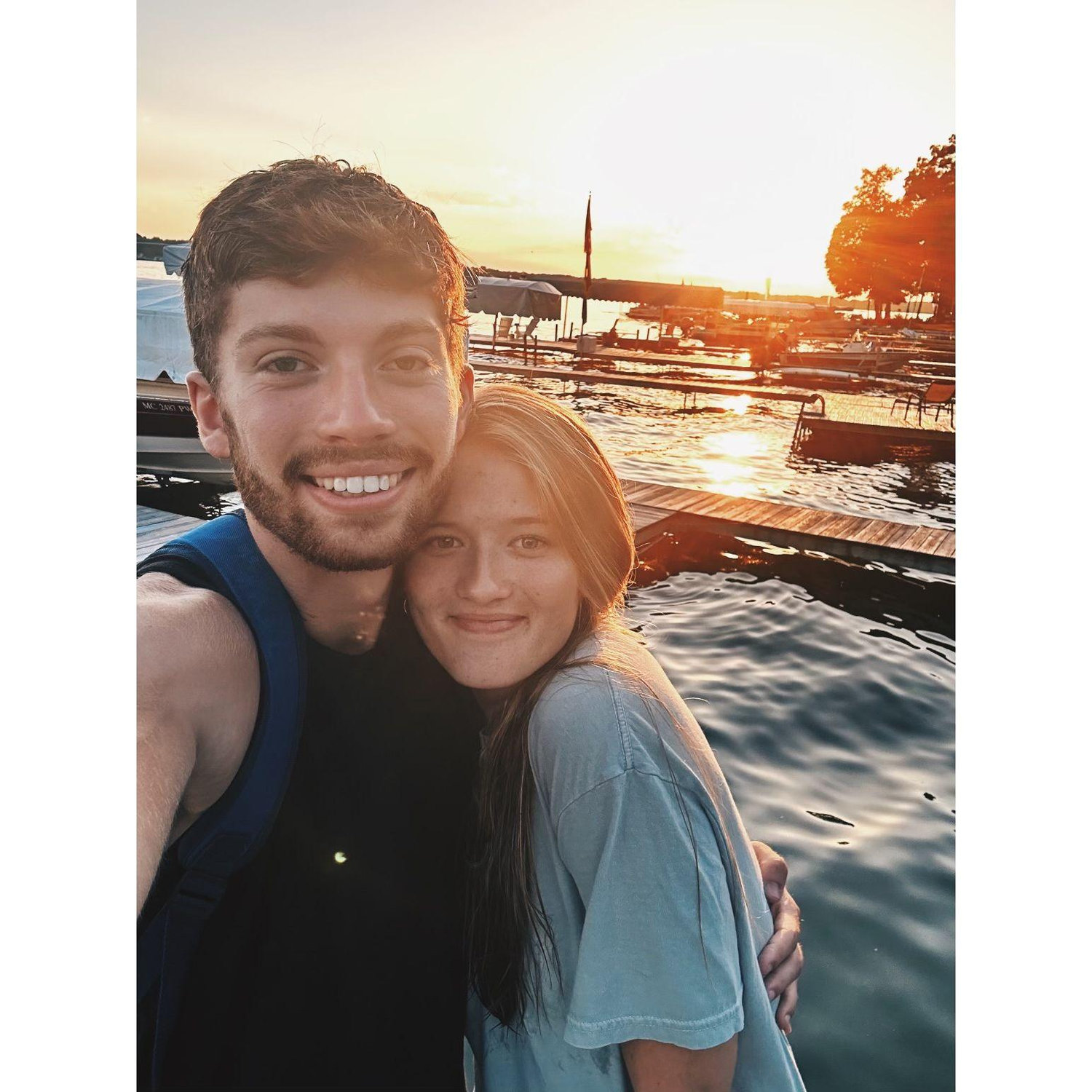 This is the day we officially started dating. I got to see his home, meet his friends, and explore Gull Lake Ministries where he works, all for the first time.