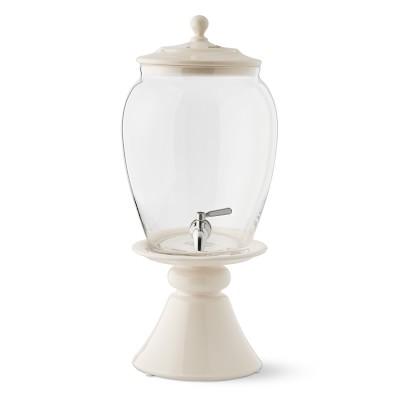 AERIN White Ceramic Beverage Dispenser