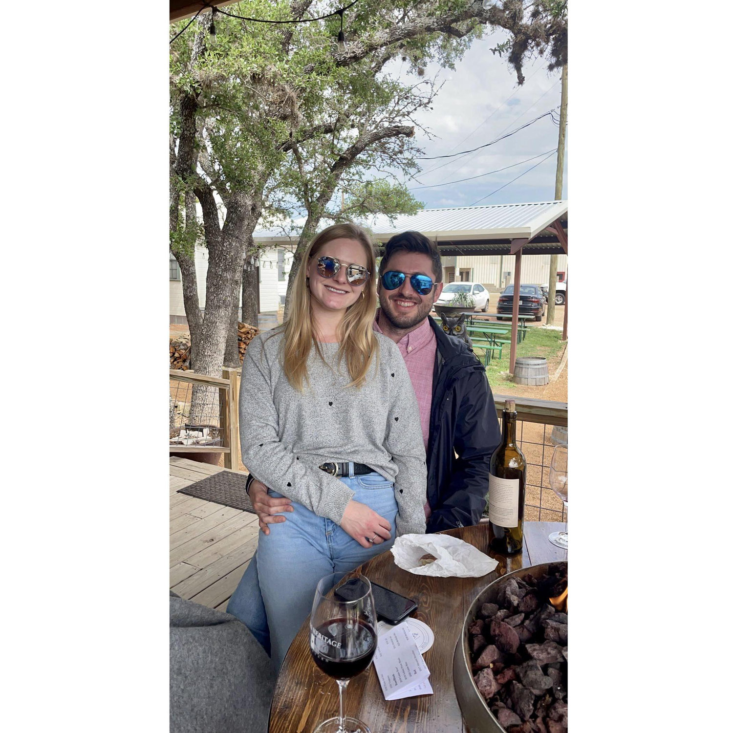 Texas Heritage Vineyard, April 2021