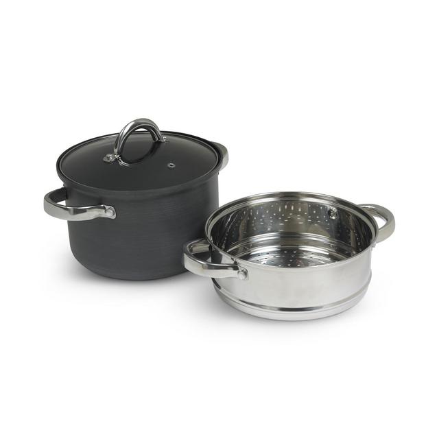 Sedona 4-Qt. Hard Anodized Aluminum 3-Pc. Multi Cooker