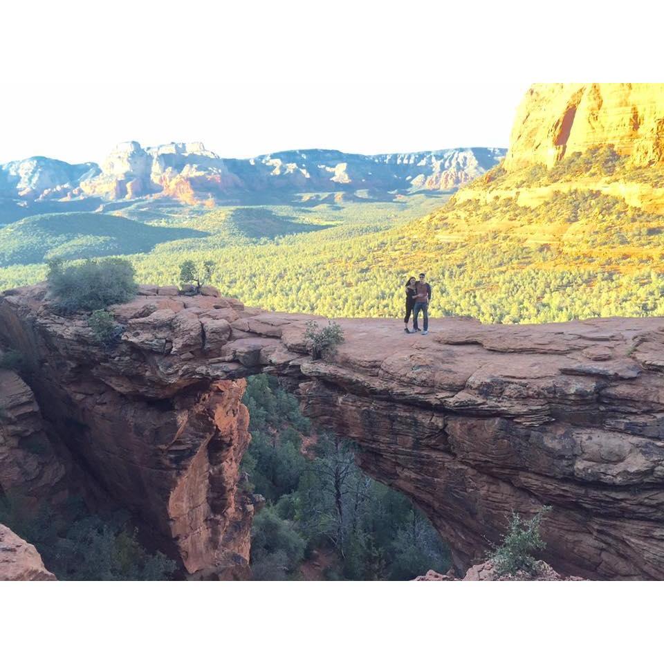 Exploring Sedona while visiting Shane and Hannah in Arizona.