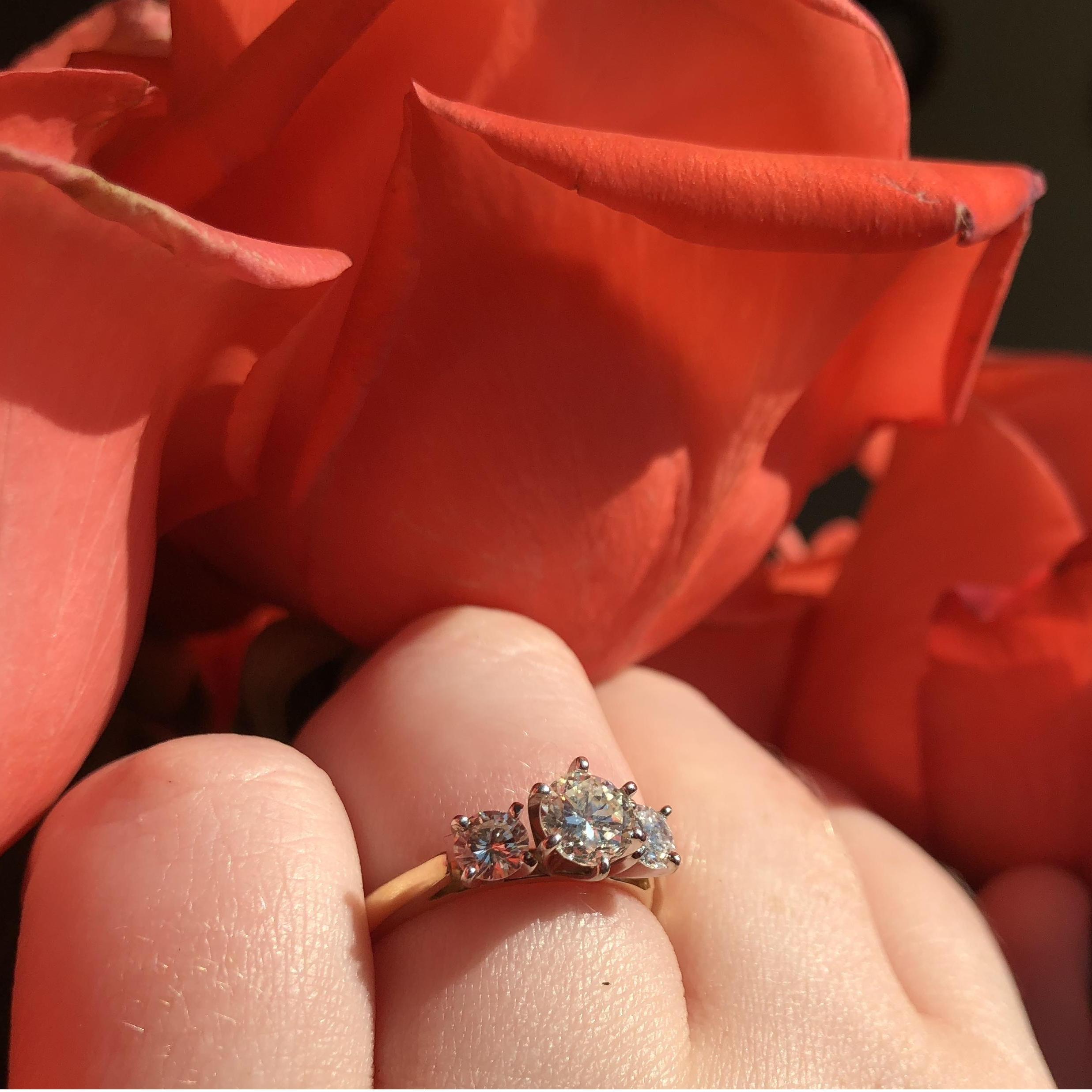 (She said yes!)