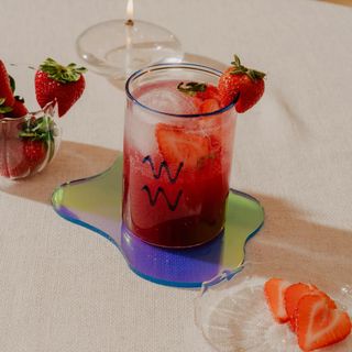 Zodiac Lowball Glass, Set of 2