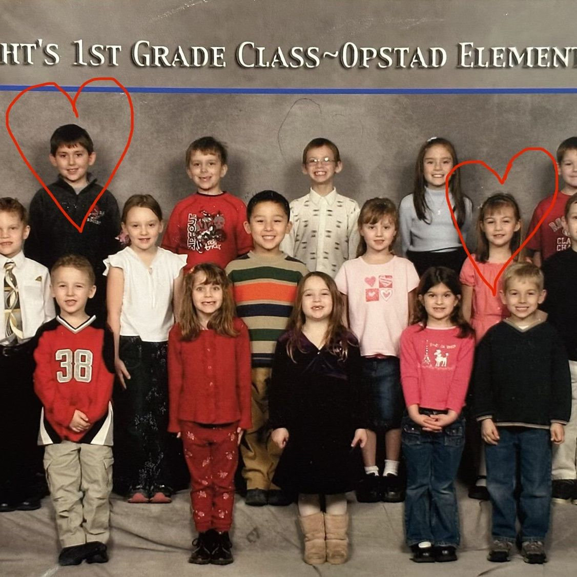 We met in first grade!