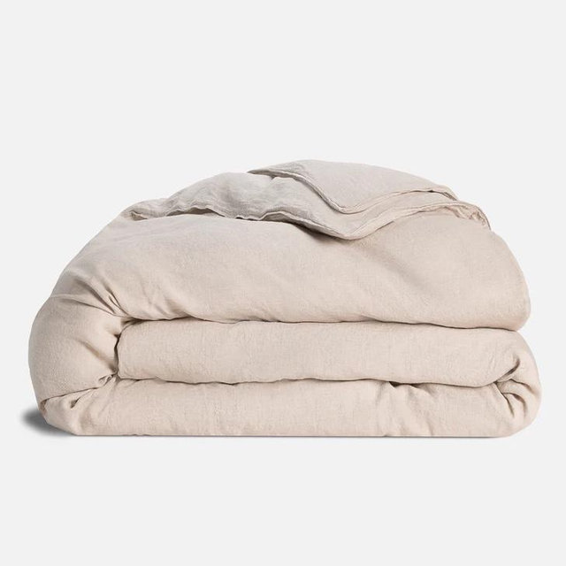 Washed European Linen Duvet Cover