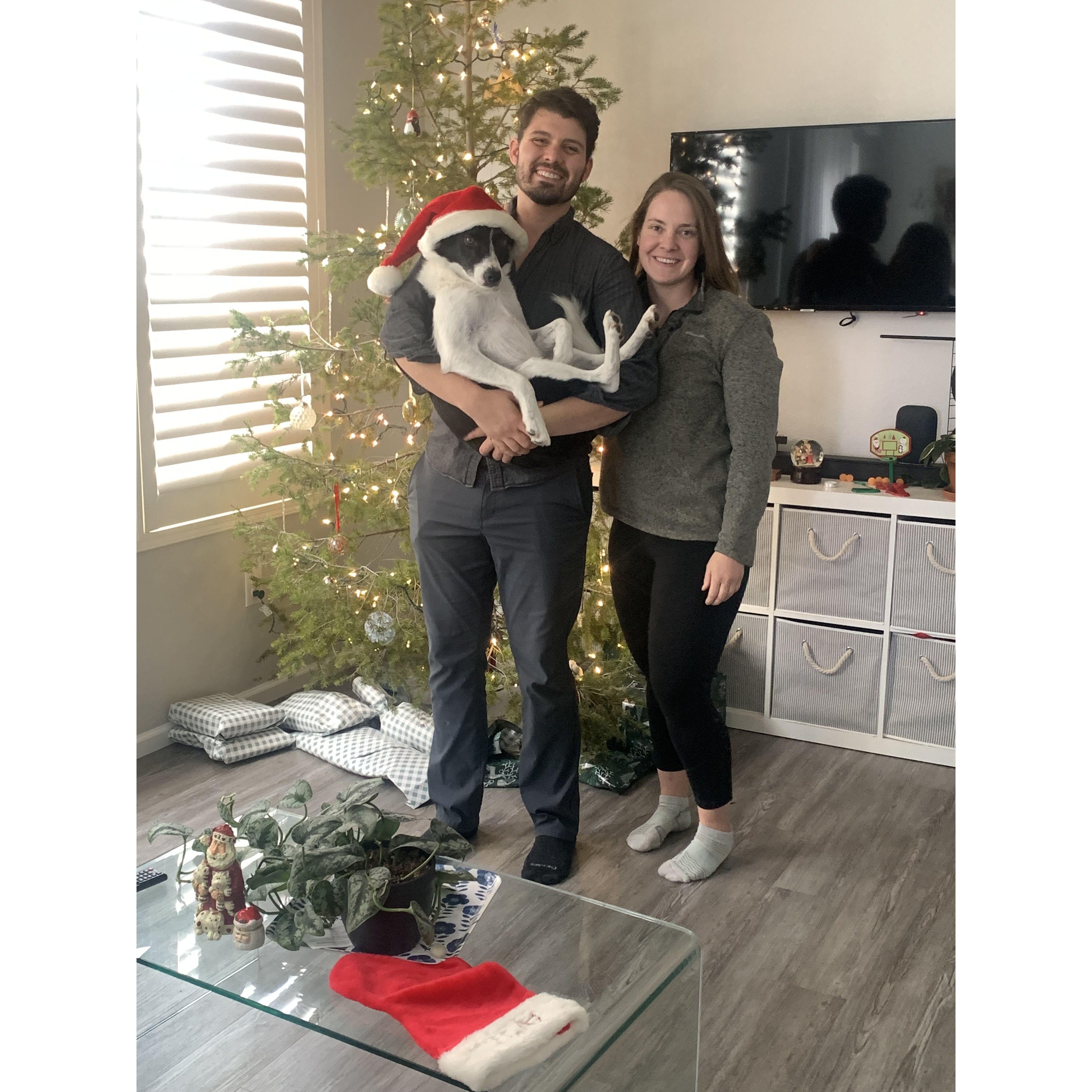 Family photo Christmas 2023