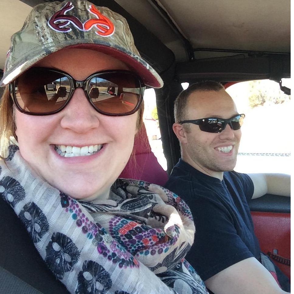 In his "second" love, the jeep