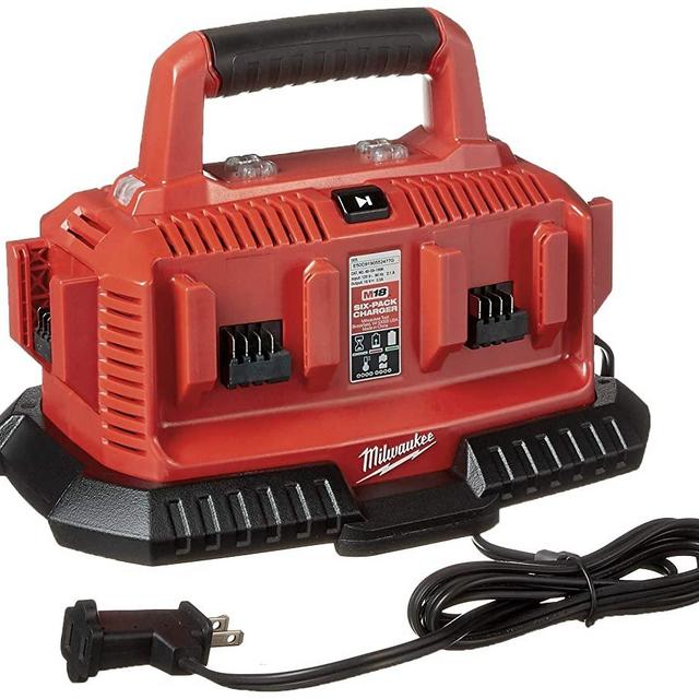 Milwaukee 48-59-1806 M18 Six Pack Sequential Charger