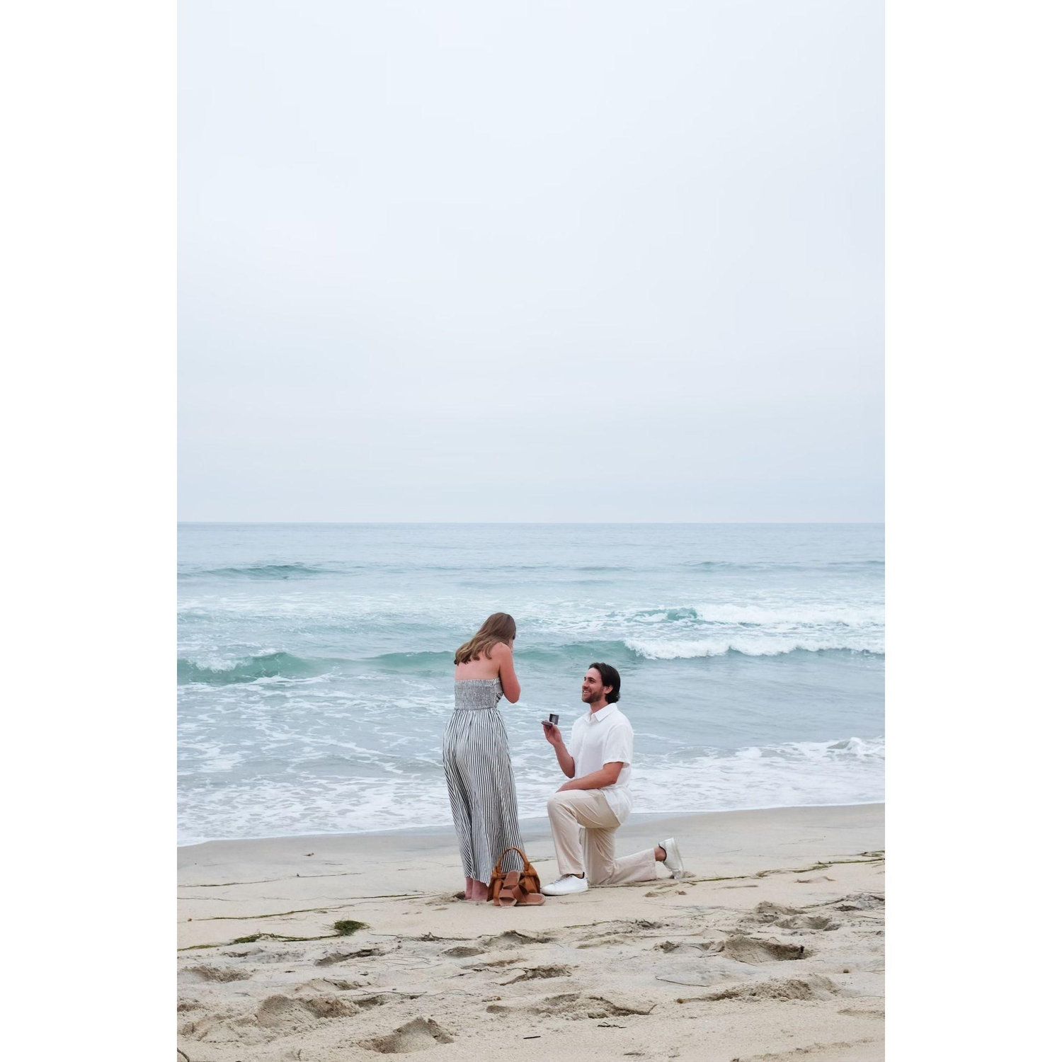 The moment we got engaged!