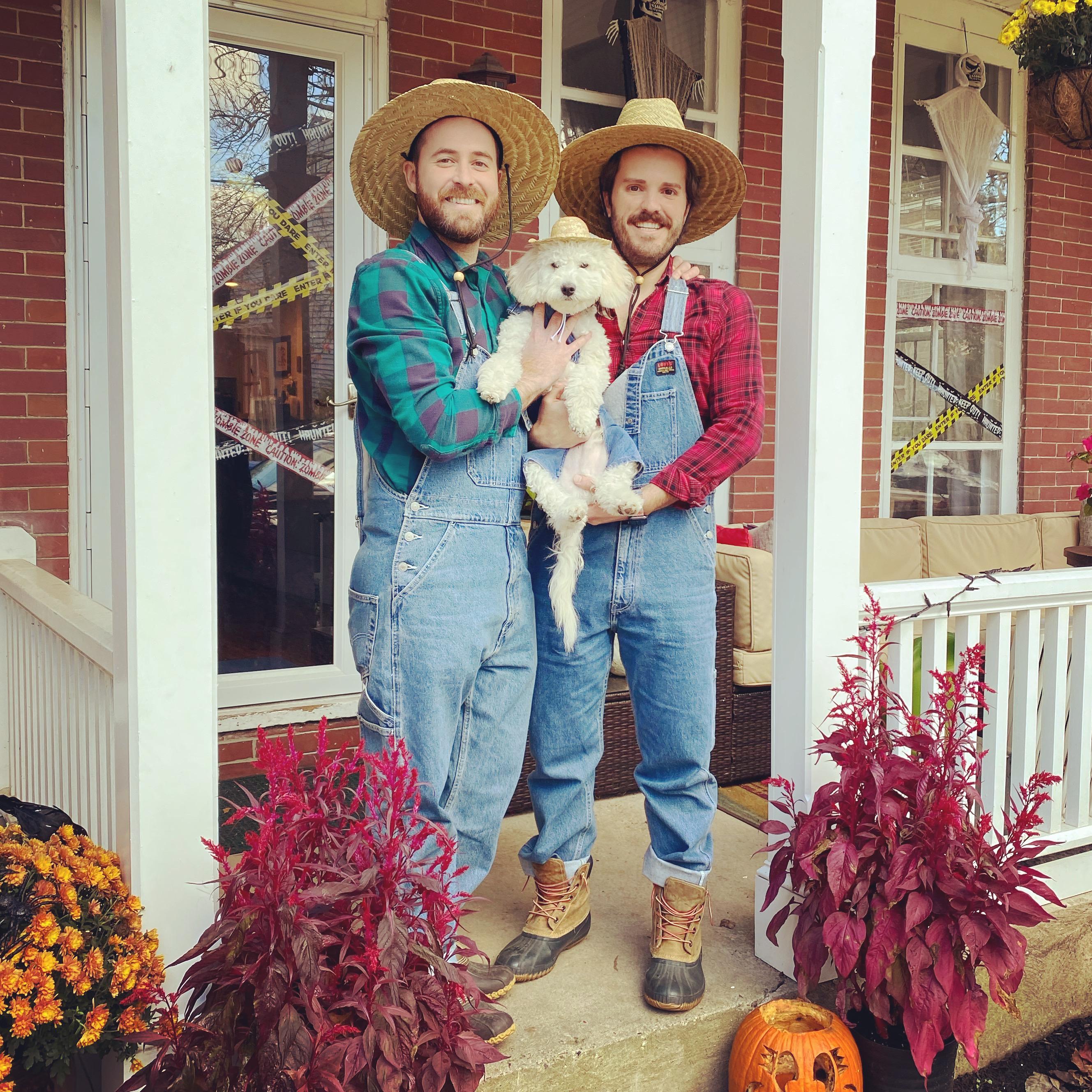Out first Halloween in Lambertville. 10.31.2020