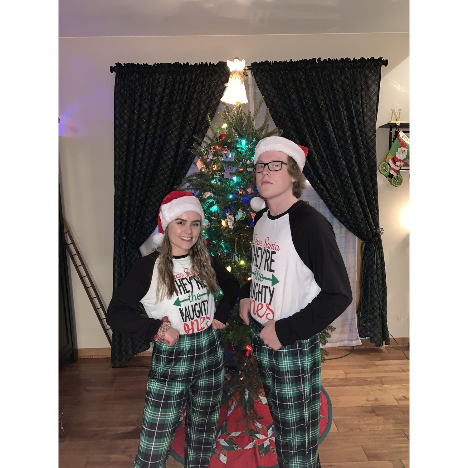 We've spent many Christmas' together.