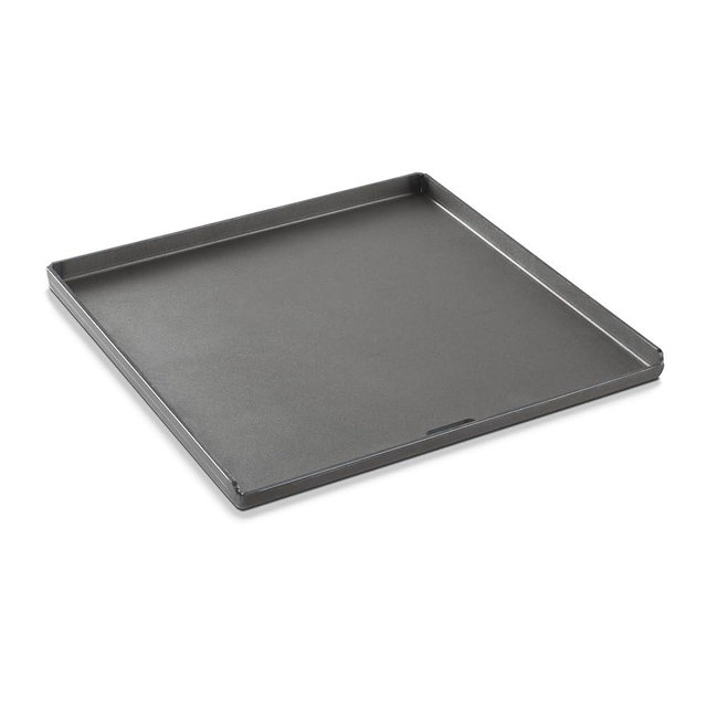Weber Crafted Large Format Griddle Ready Not Rusty – Carbon‑Steel Griddle for Genesis, Spirit, Searwood & Smoque Grills (Frame Kit Required)