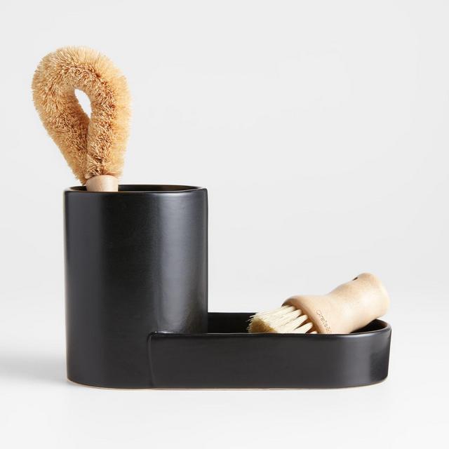 Chet Black Ceramic Sink Caddy