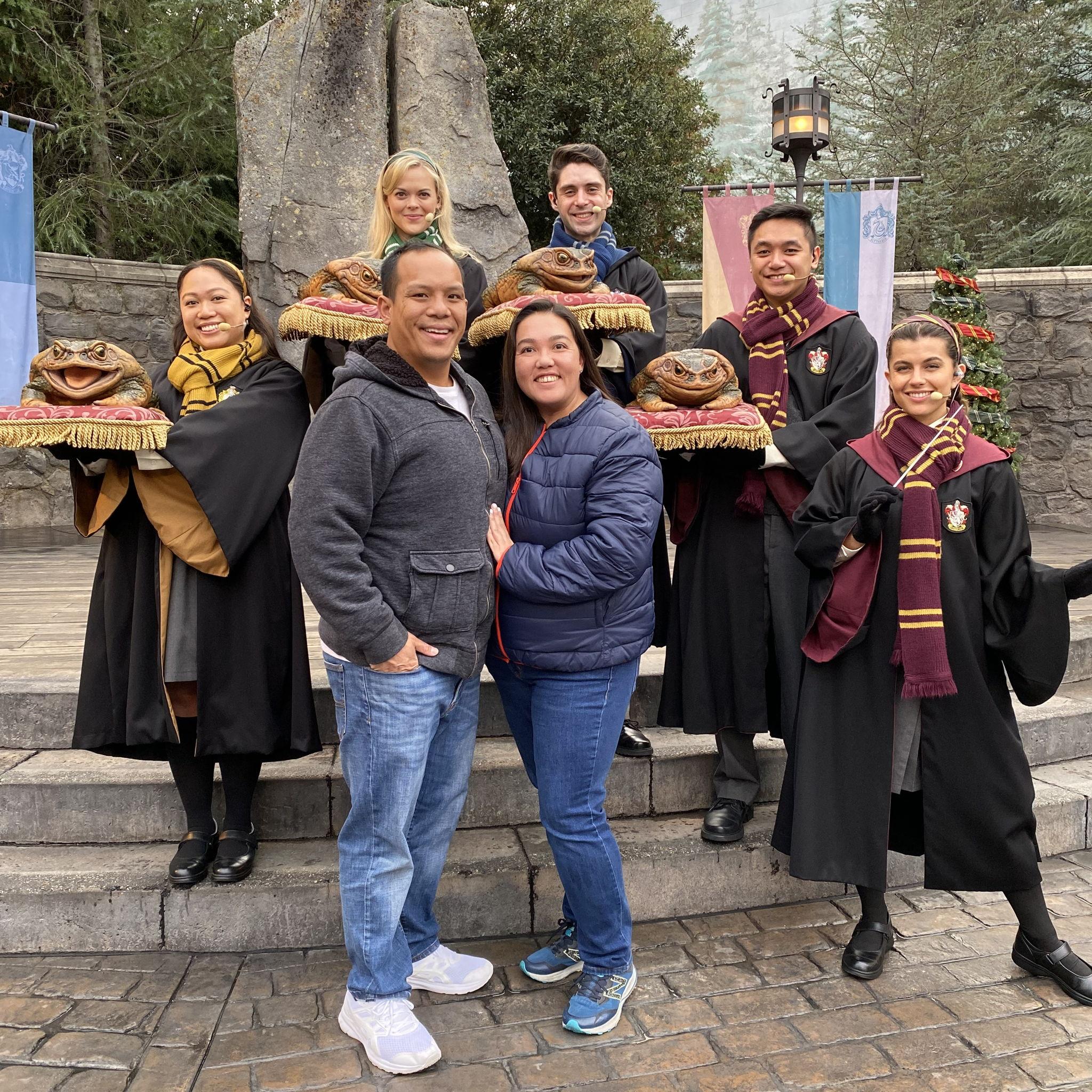 Hogwarts' choir - Universal Studios 2022