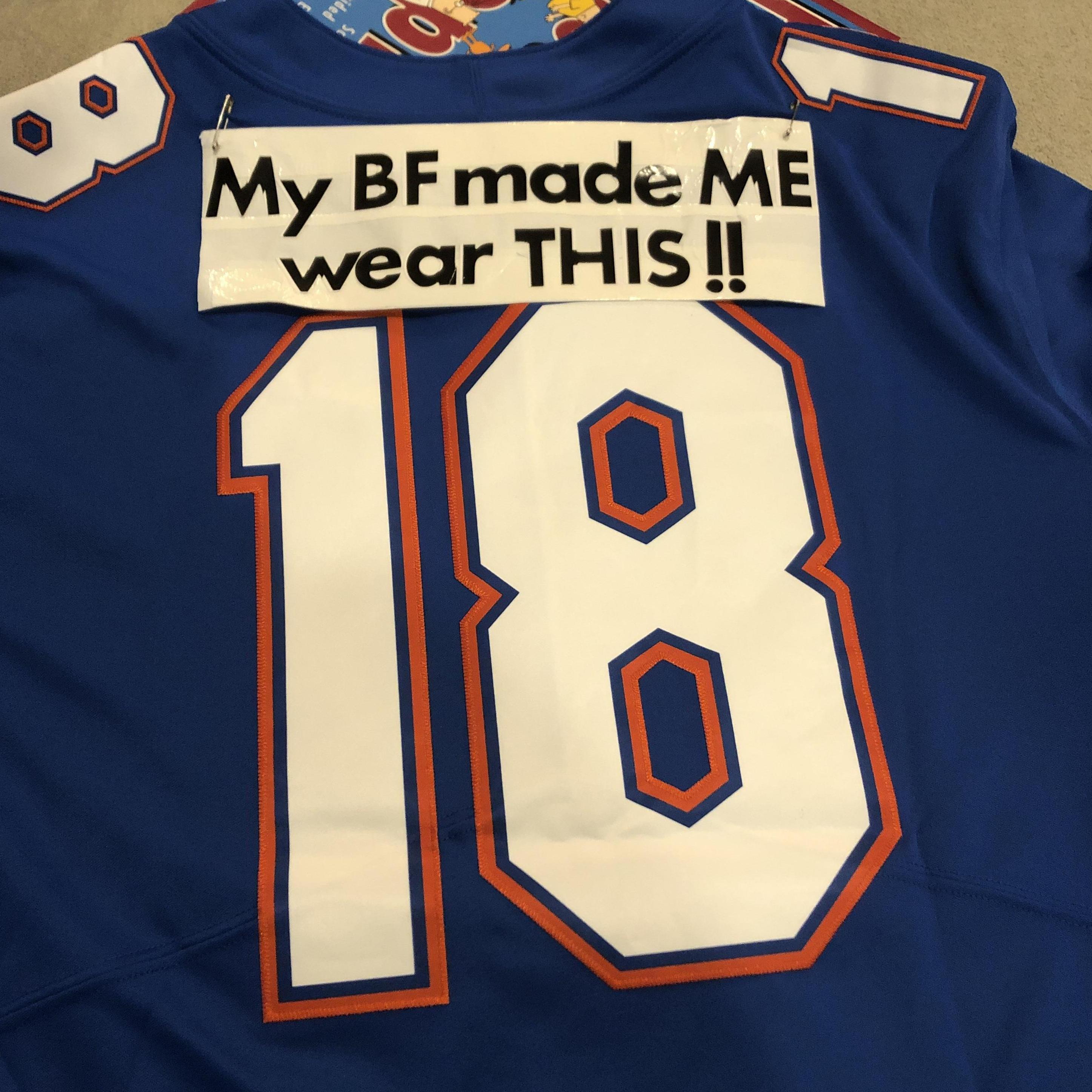 Don't expect Adam to wear a Hurricanes one!