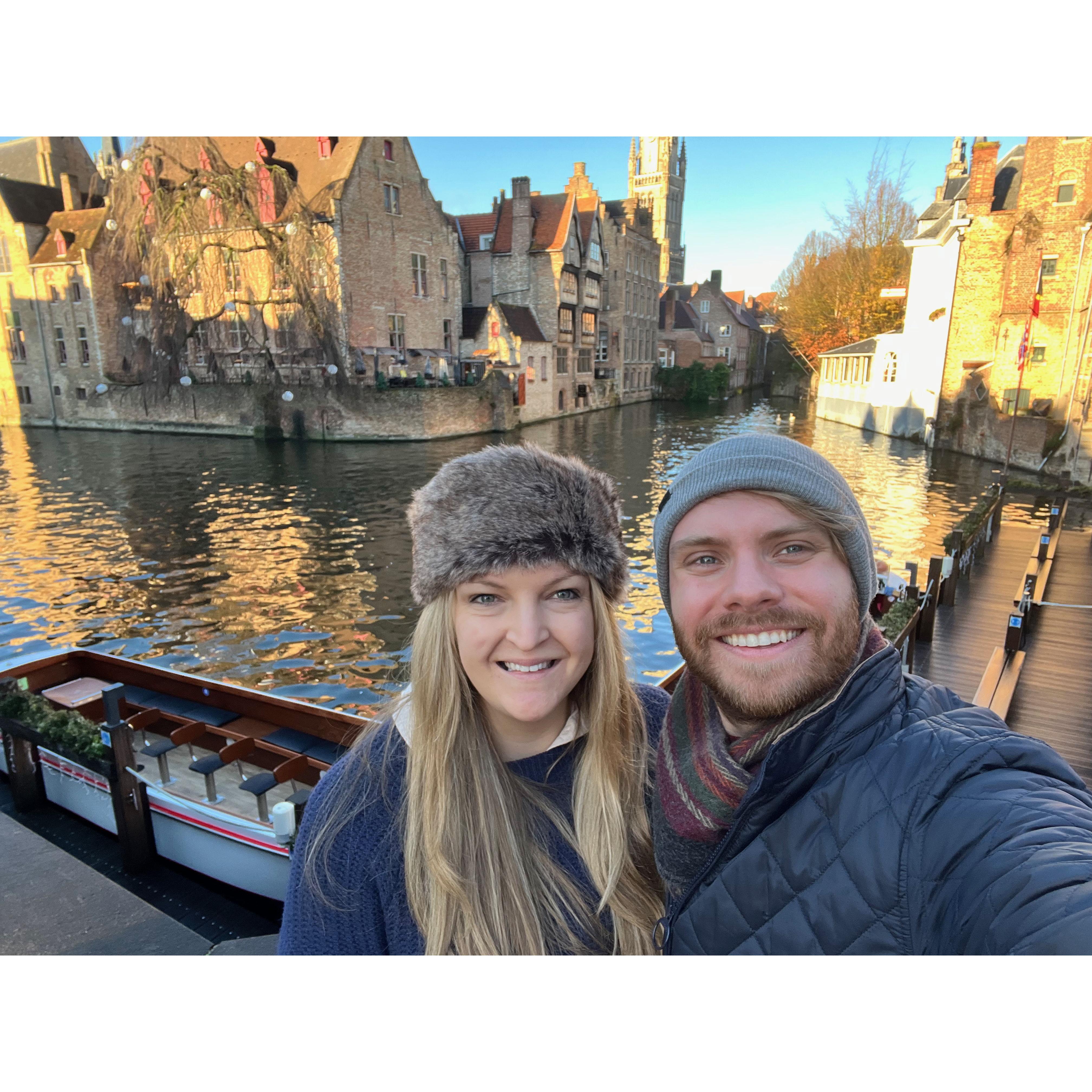 Not on a job in Bruge (for the movie buffs)