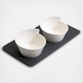 New Wave 3-Piece Condiment Set