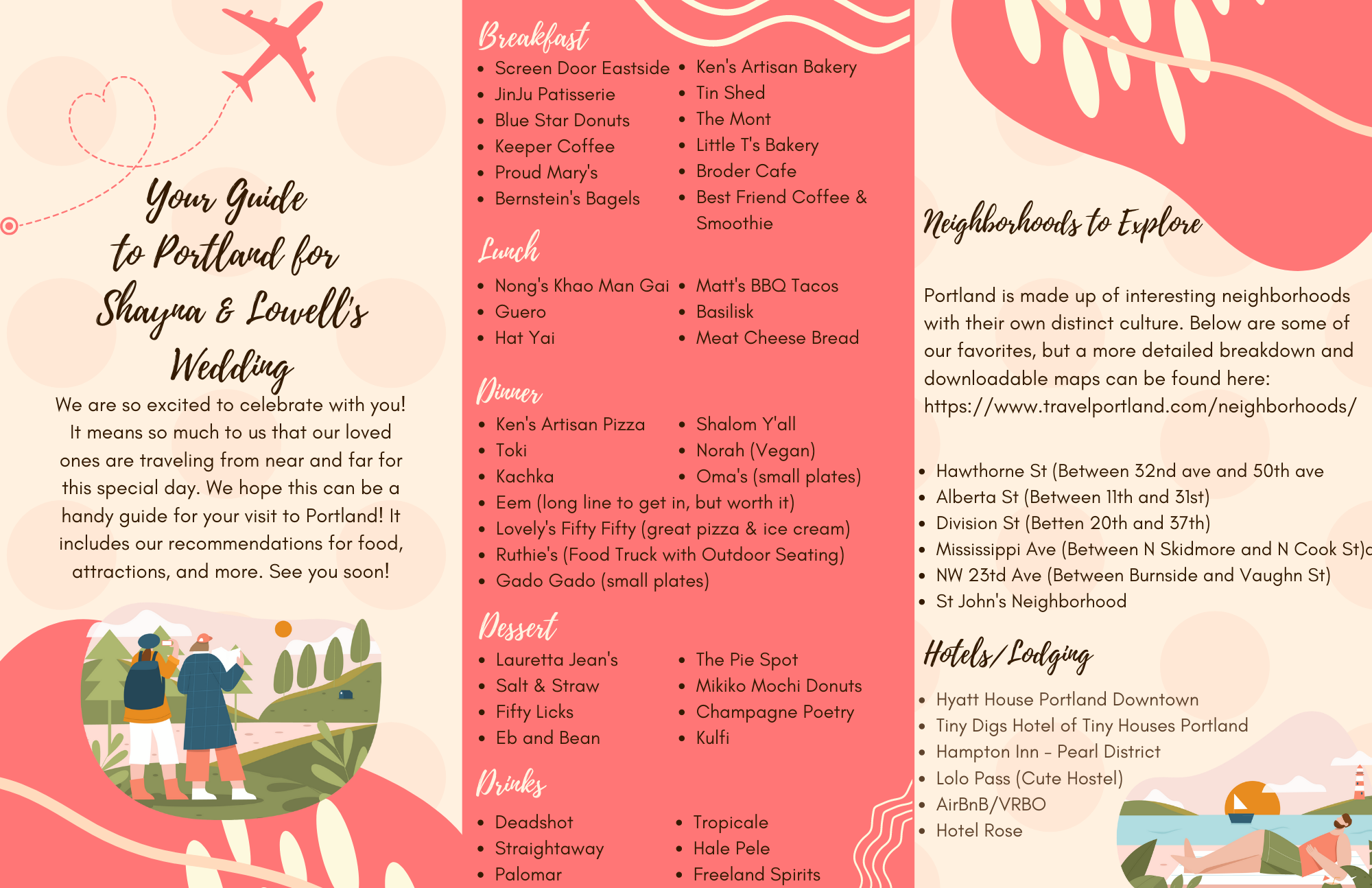 The Wedding Website of Shayna Fleming and Lowell Watts